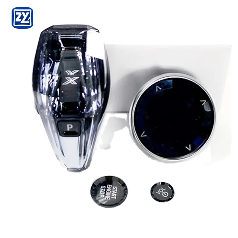 

Набор из 4 светодиодных кристаллов, рычаг переключения передач для BMW X5 X6 X7 серии G05 G06 G07, автоматическая хрустальная ручка переключения передач