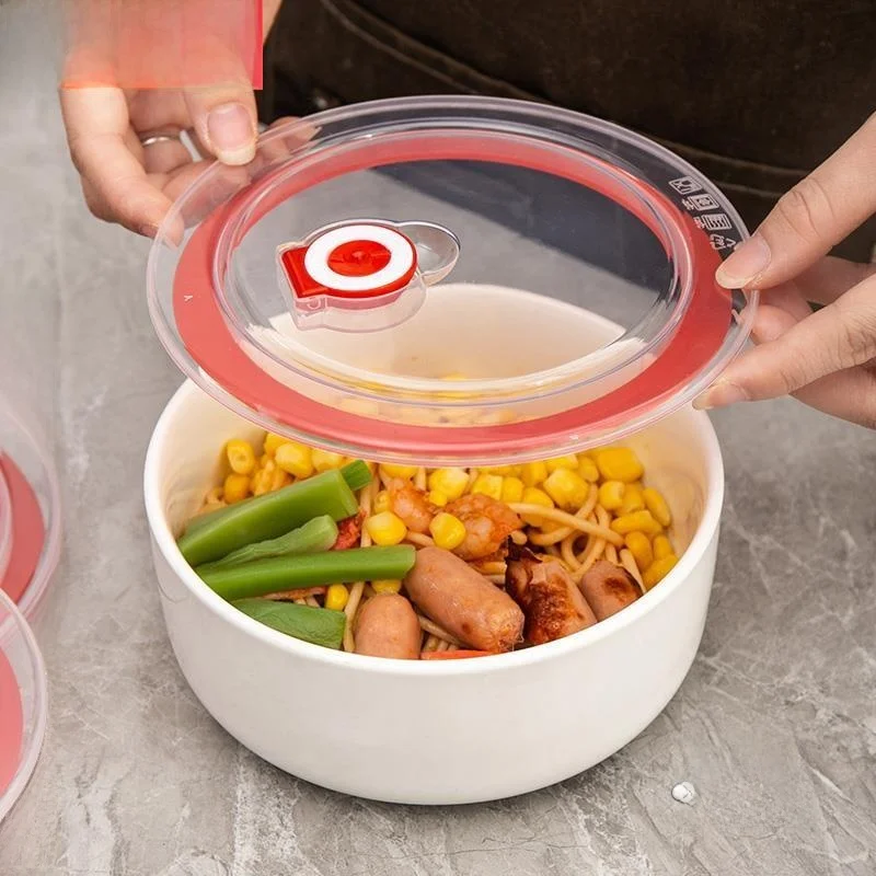 

Universal Silicone round Sealing Lid for Cerc Bowl Soup Container Lunch Box Independent S Soup Bowl Cover Food Storage