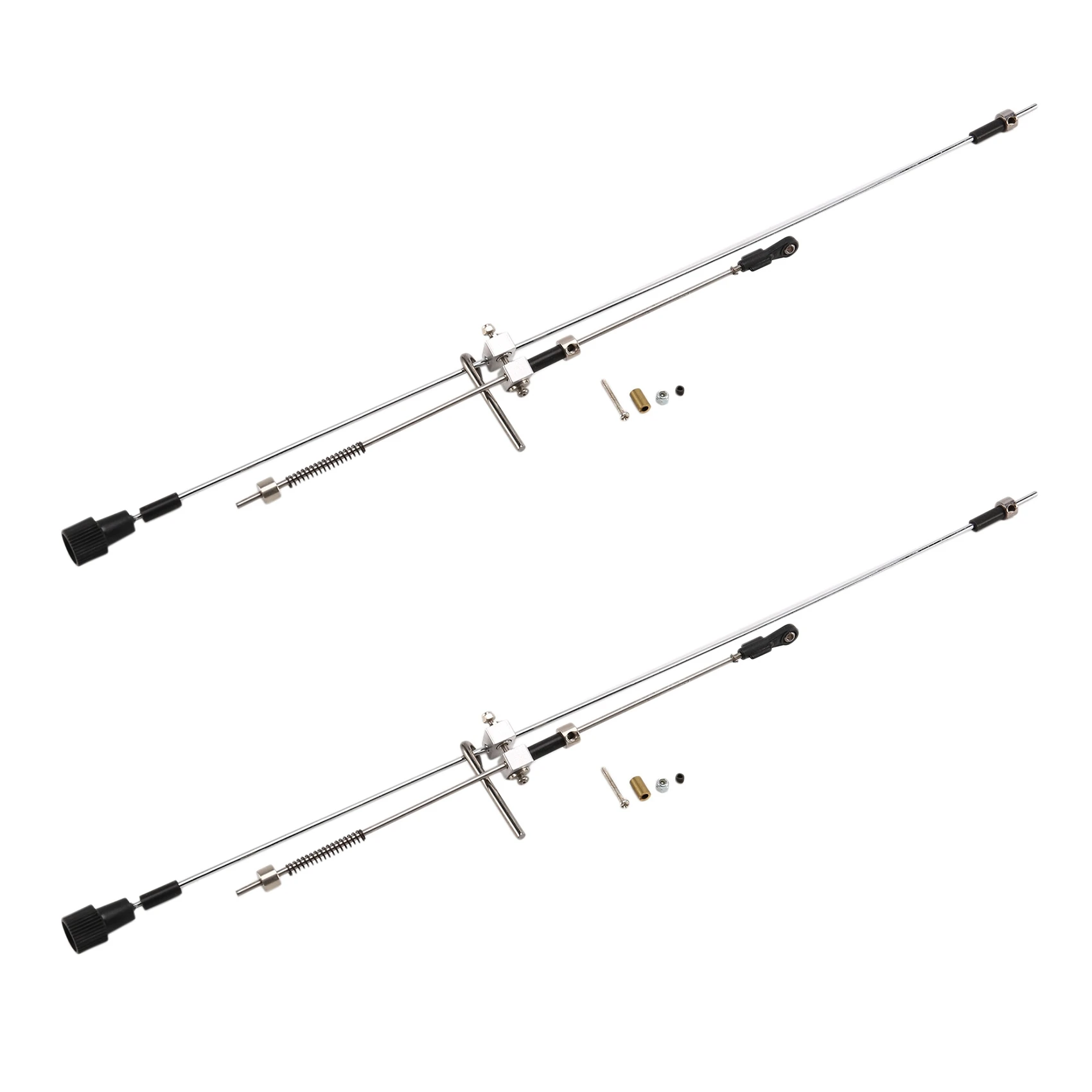 A63T-2X アップグレードブレーキスロットルリンケージブレーキレバーセット 1/5スケールHPI Rovan Baja 5B 5T 5SC KM RCカーパーツ用