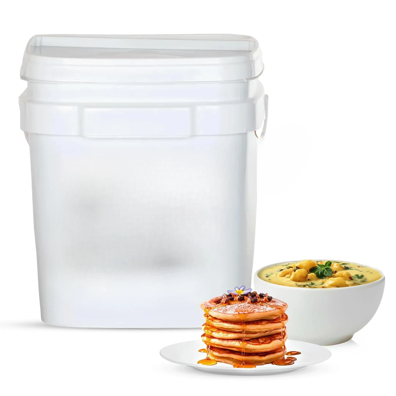 Family Pack Bucket 144 Servings Family Food Stockpile Emergency Preparedness Easy to Prepare Nutritious Meals Non-Gmo