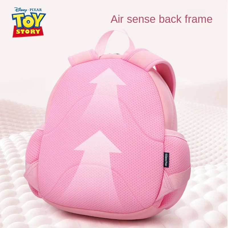 Disney Lotso Kindergarten Backpack Boy Girl Student Shoulder Orthopedic Bag Large Capacity Light Kids Gifts Water Proof Mochilas