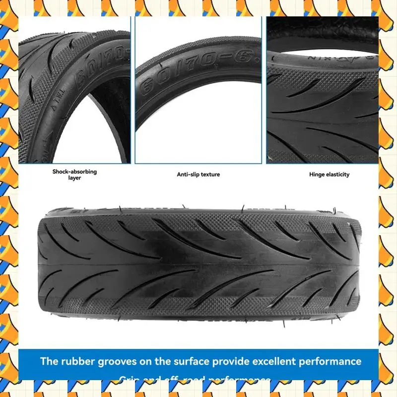 

Аксессуары для электронного скутера ABYB для Ninebot Max G30-10 дюймов 10X2/2,15, внешняя шина 60/70-6,5, внутренняя трубка, шина для камеры