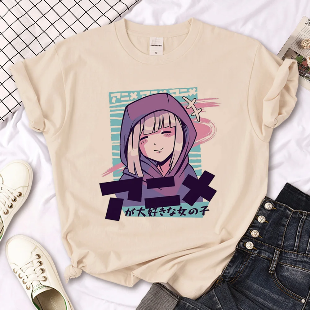 Femboy t-shirts women funny top girl y2k designer Japanese clothing