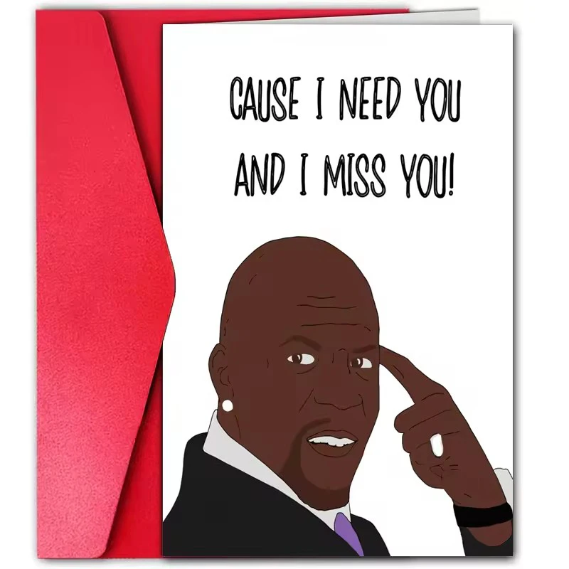 

1pc, Greeting Birthday Card, Funny Creative Birthday Card, Suitable for Family and Friends Gift Card