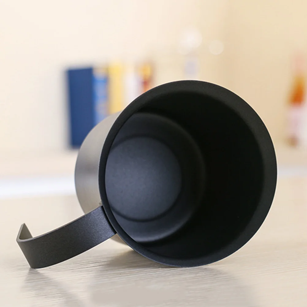 

Manual Stainless Steel Milk Frother 400Cc Double Strainer Heat Resistant Easy Clean Coffee Shop Home Use Handheld Foamer