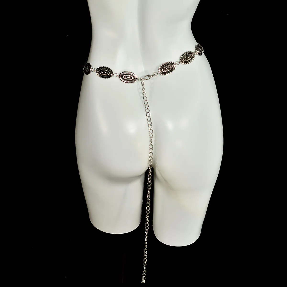 Metal Belt Small Retro Design Make-Up Lady Popular Beach Holiday Body Chain Birthday Party Clothing Waist Accessories