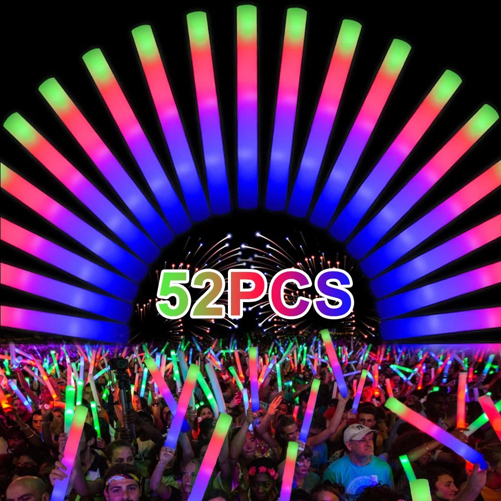 52-Pack Led Colorfu… - image