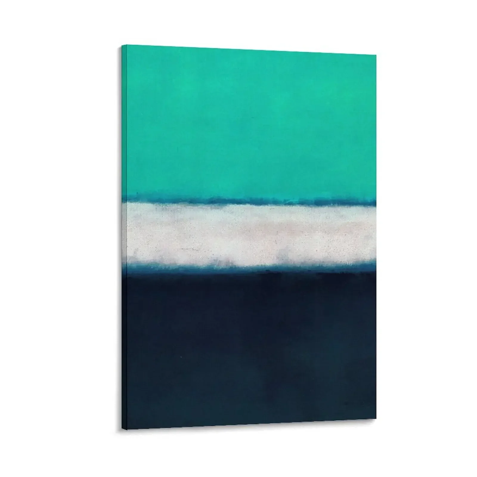 

Mark Rothko Painting Style Art Green White Blue Canvas Painting Paintings wall decoration painting poster aesthetic