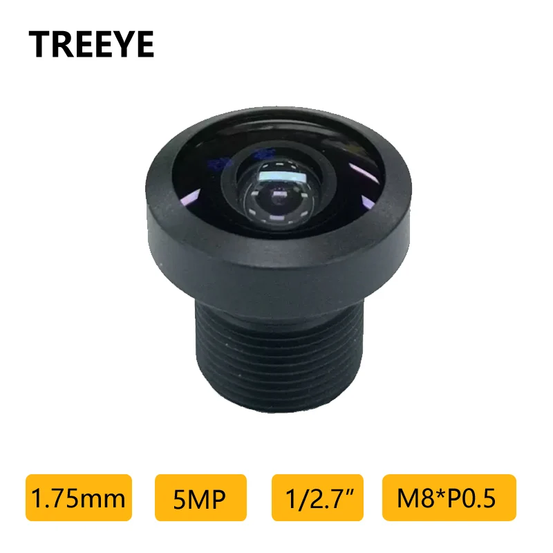HD 5MP 1.78mm M8 Lens Waterproof Fisheye Lens 650nm IR Filter Car Recorder Rear View / Fishing /Video Door phone Lens Accessory