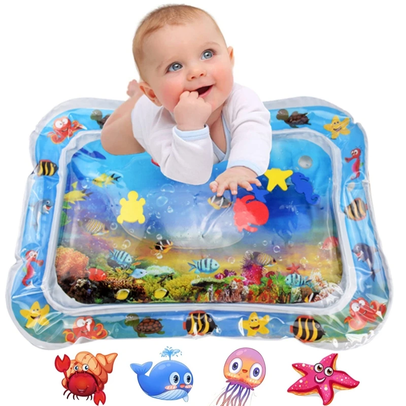 

Baby Water Mat Inflatable Cushion Infant Toddler Water Play Mat for Children Early Education Developing Kid Toys Summer Toy Gift