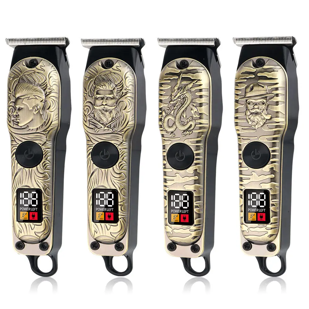 

Электрический мужской триммер для волос, профессиональная, безопасная и безболезненная профессиональная машинка для стрижки волос для мужского домашнего использования