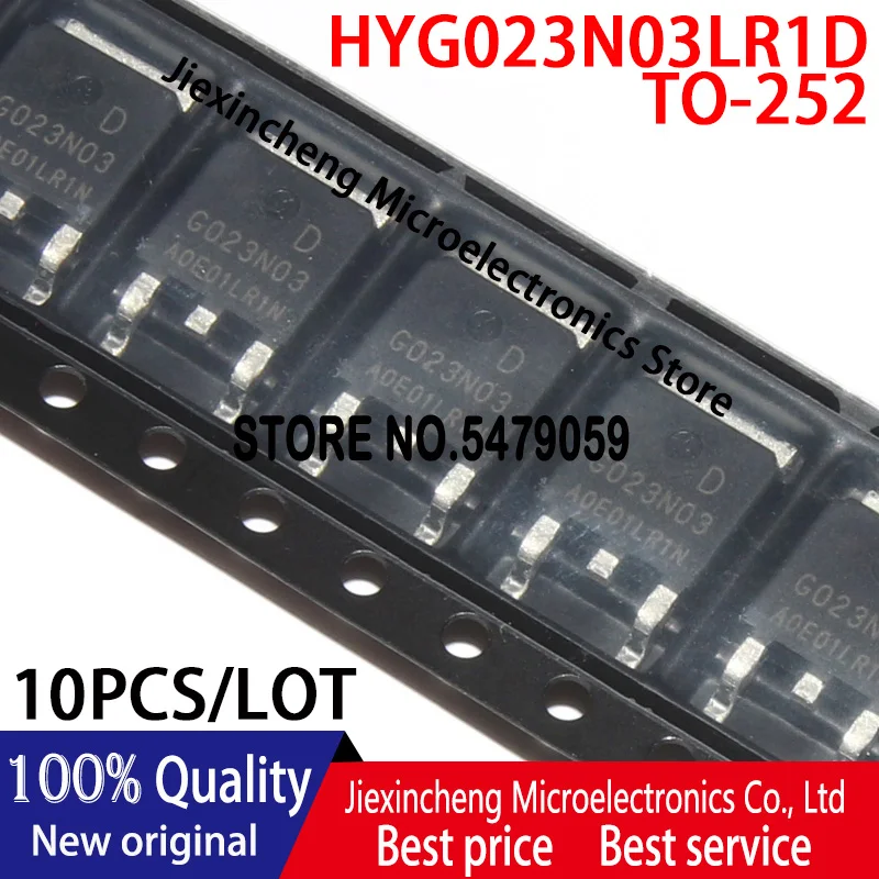 10PCS HYG023N03LR1D G023N03 30V/110A PARA-252 NCE30H12K RU30120L AOD210 AOD508 original Novo