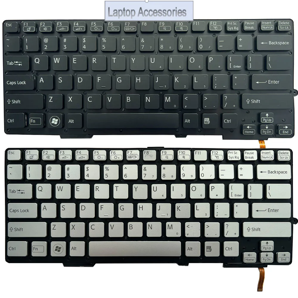 New Backlit US Keyboard For Sony Vaio SVS13 Series SVS13A SVS13A2S1C SVS131A12T SVS13P English With Backlight