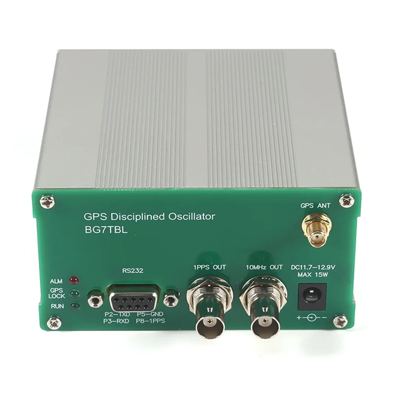 A71Z GPS 디스플린드 오실레이터 클락 GPSDO 10KH-220Mhz VFO 사각파 LCD 디스플레이 주파수 10Mhz 출력 미국 플러그