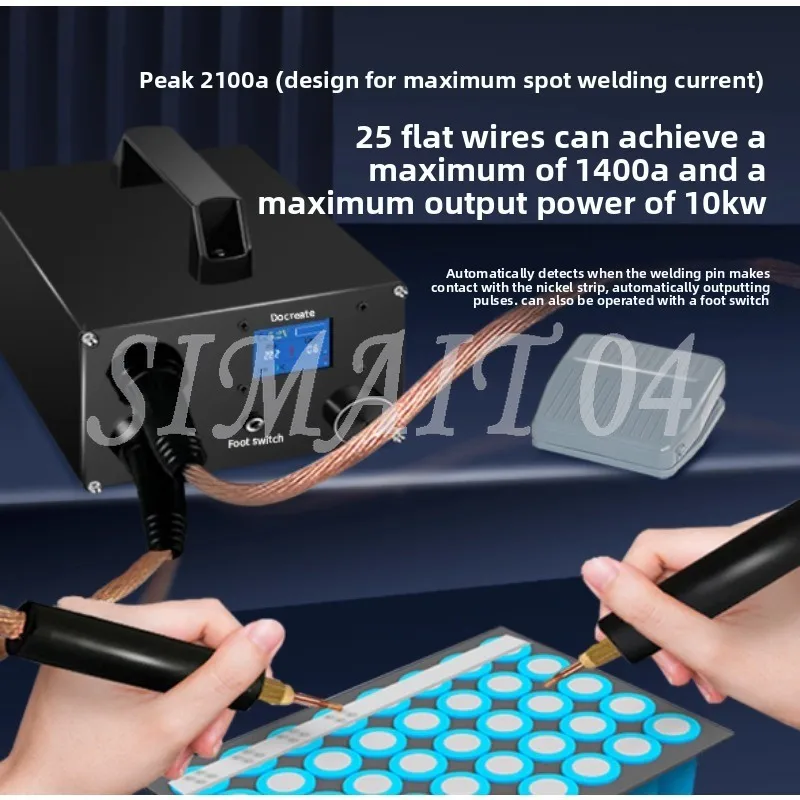 Farah Capacitive Spot Welder 18650 Lithium Battery Portable Small Household Use