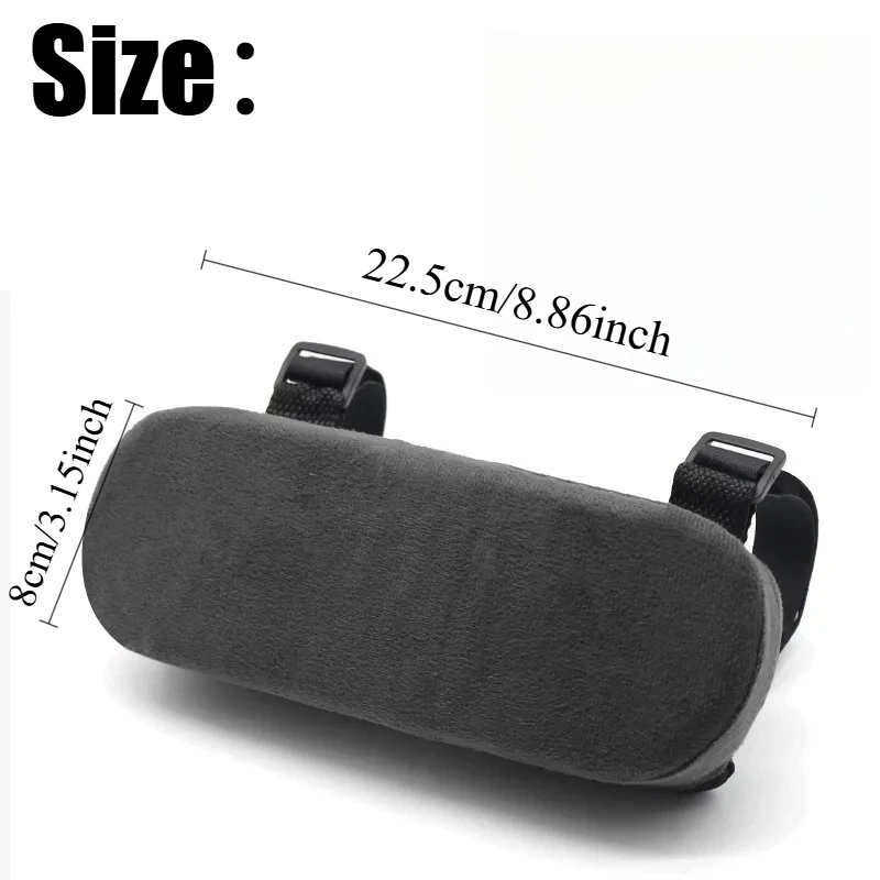 Chair Armrest Cushions Elbow Pillow Pressure Relief Office Chair Gaming Chair Armrest with Memory Foam Armrest Pads image 6