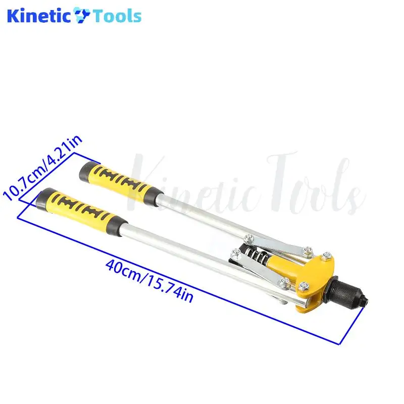 Эргономичный ручной заклепочный пистолет с двойным сердечником — надежный инструмент для задач заклепок ивы