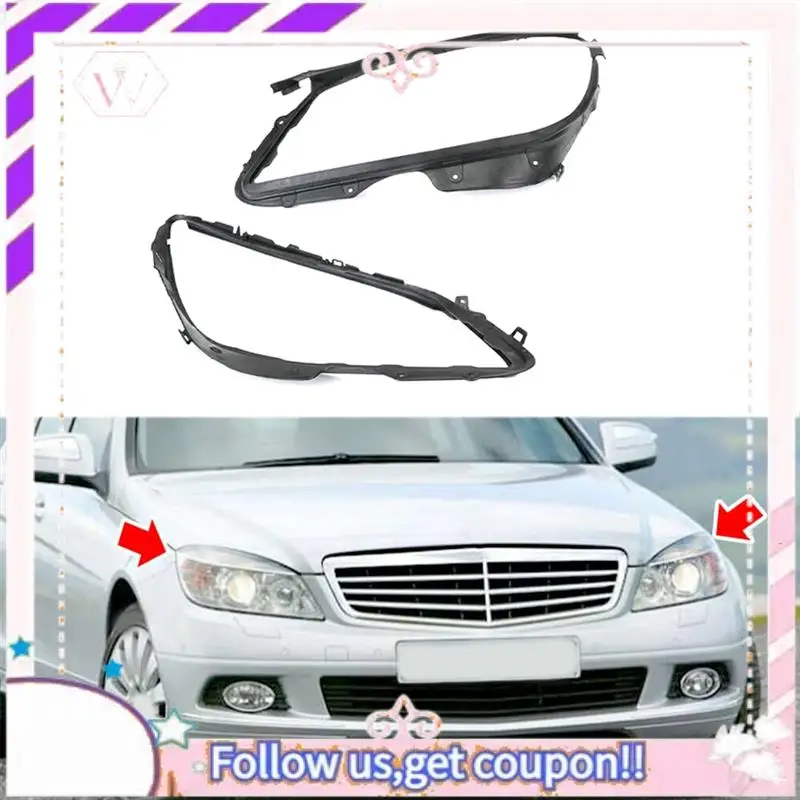 

Простые в использовании 2 шт. прокладки крышки фар, уплотнительные ленты для Mercedes-Benz W204 2008-2011 2048260991 2048261991