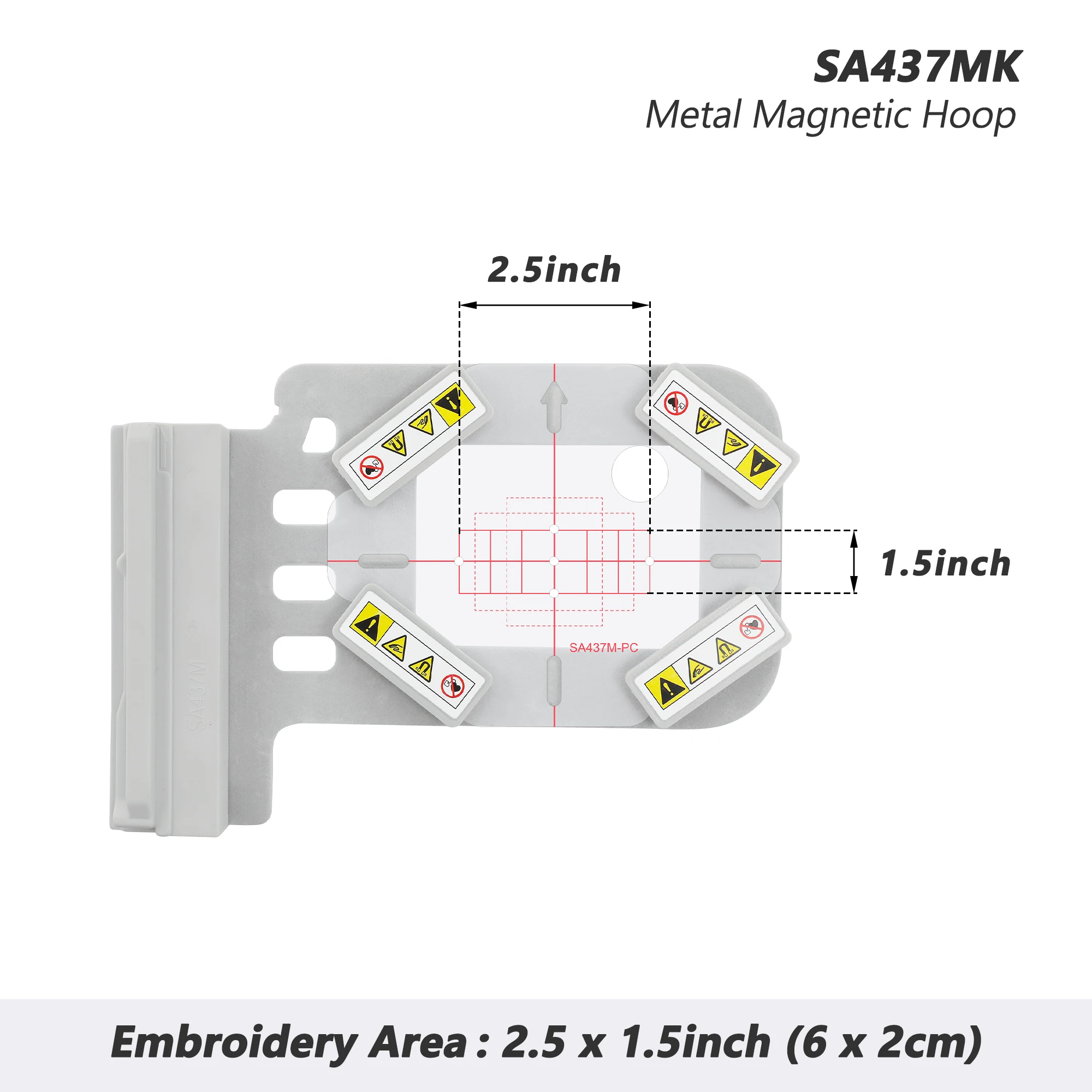 

Magnetic Embroidery Hoops super magnet for Brother NQ1700E NQ1600E VM5200 etc. Innov-is BabyLock sewing Embroidery Machine