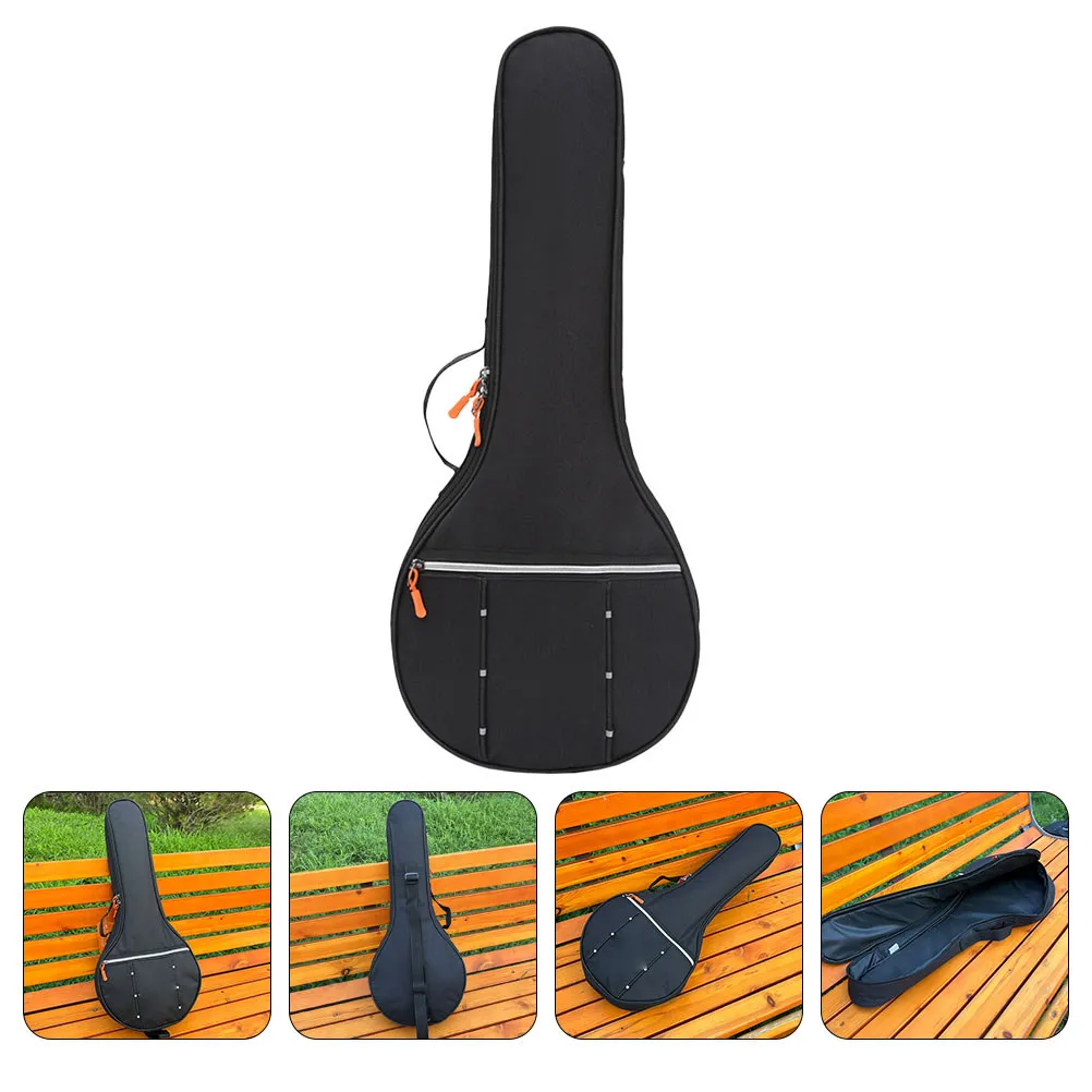 

Чехол для 5-струнного банджо из водонепроницаемой ткани Оксфорд, легкий, с лямками для переноски, для путешествий, выступлений и занятий банджо