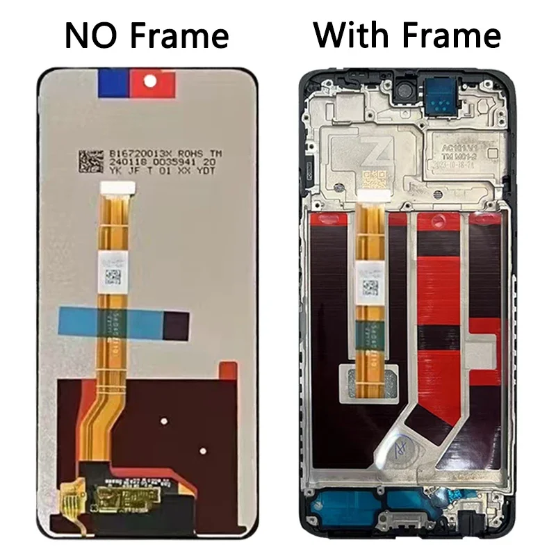 Pantalla IPS LCD de 6.72' para Oppo A79 CPH2557 CPH2553 LCD Display Touch Screen Digitizer Panel Ensamblaje para Oppo A79 5G LCD Display 5