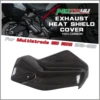 DUCATI Multistrada 950 950S 2019 2020 2021 100% 탄소 섬유 배기 열 실드 커버 페어링 카울 오토바이 수리 1
