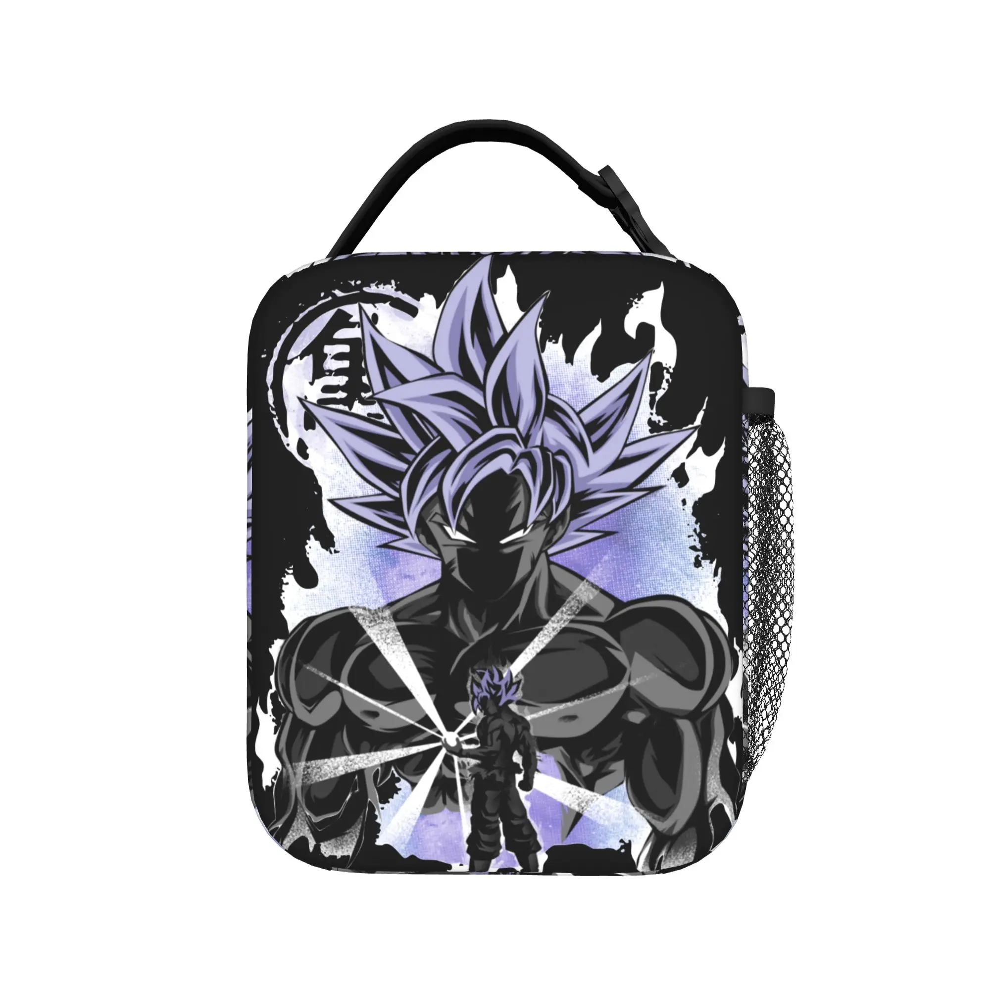 D-Dragon Ball Thermal Insulated Lunch Bag for Picnic Japanese Anime Reusable Food Container Bags Thermal Cooler Lunch Boxes