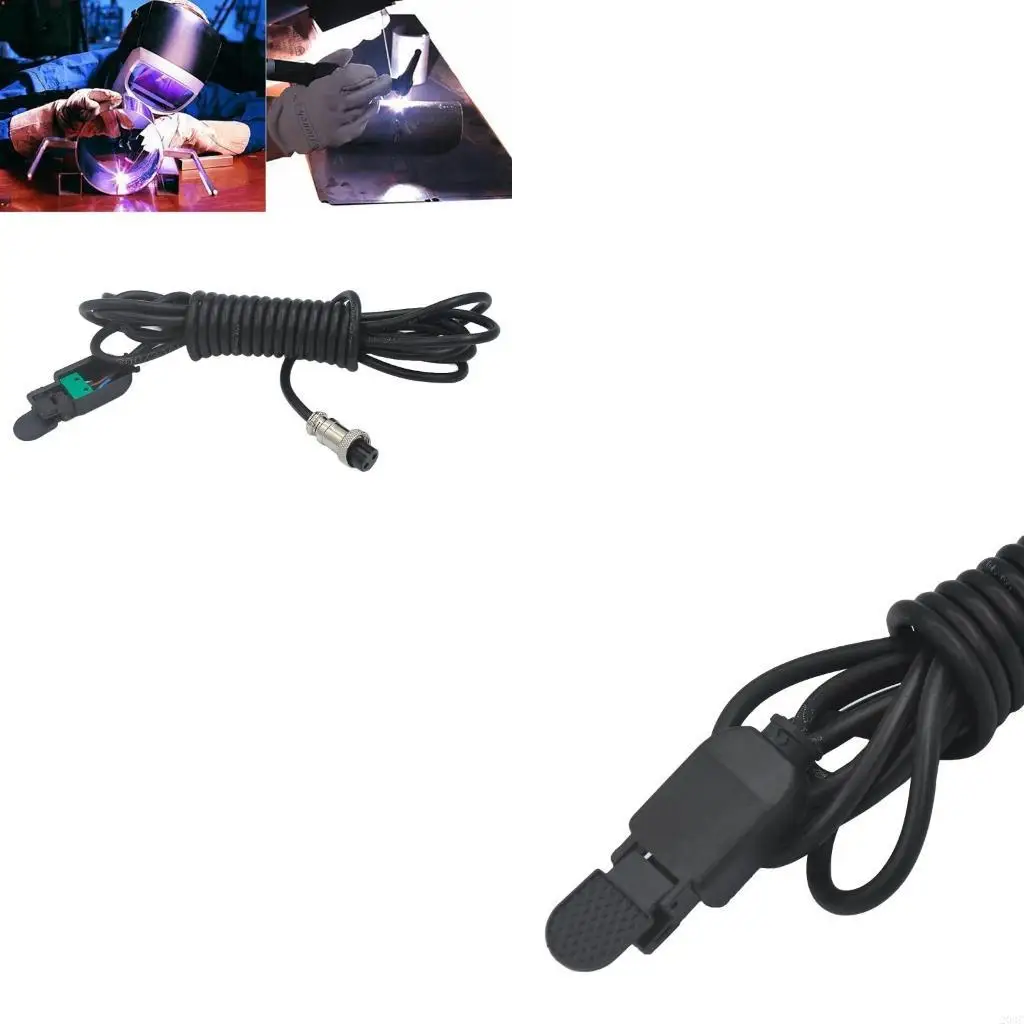 

203C Torch Micro Switch Trigger With Wire Line Aviation Plug 4.for 14.11Ft Length