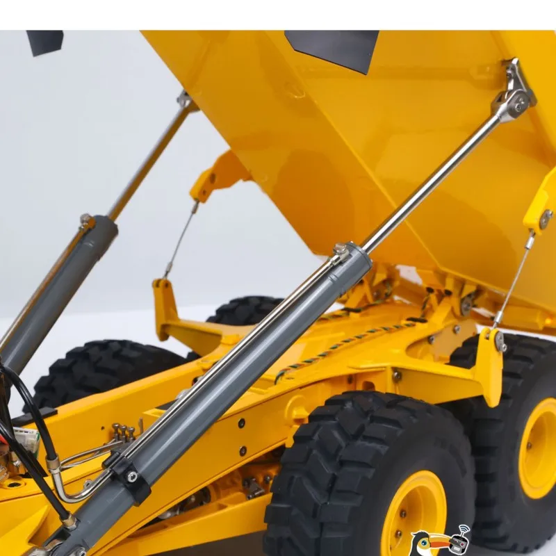 

RC Hydraulic Articulated Truck Light Sound Double E RTR 1/16 A40G Metal Radio Control Dumper Truck Car Tipper Gift