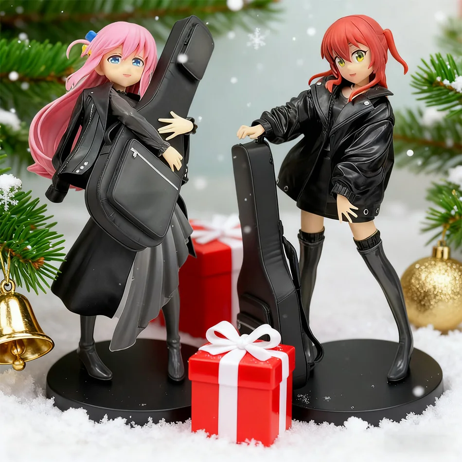 20 centimetri Anime Bocchi The Rock Gotoh Hitori Kita Ikuyo Abbraccio Il Qin Action Figure Da Collezione Modello Giocattolo Regalo Di Natale Per Bambini Ragazza