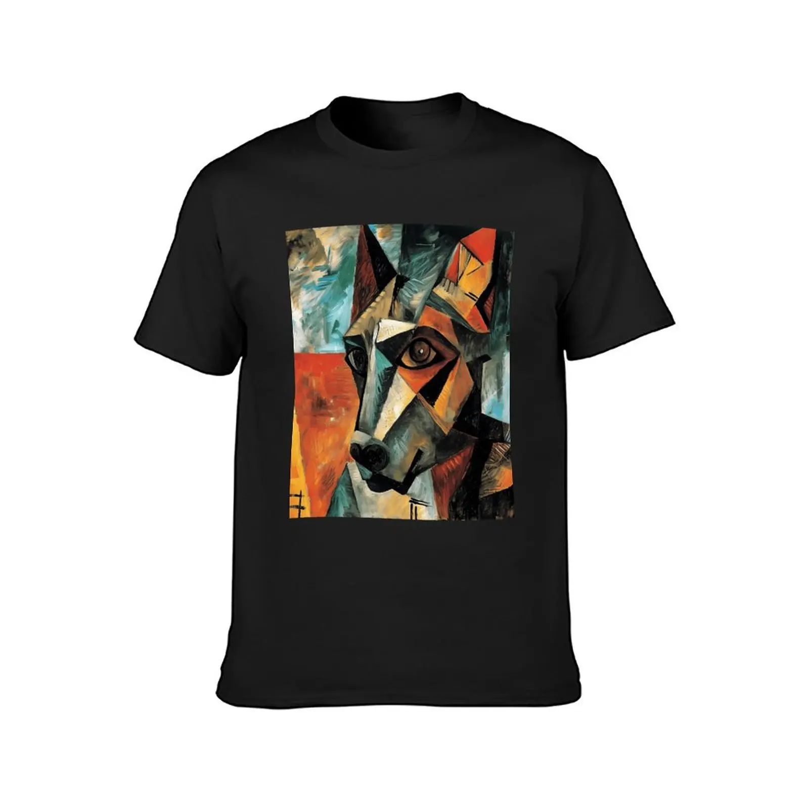 The Cubist Dog T-Shirt plus size tops for a boy slim fit t shirts for men