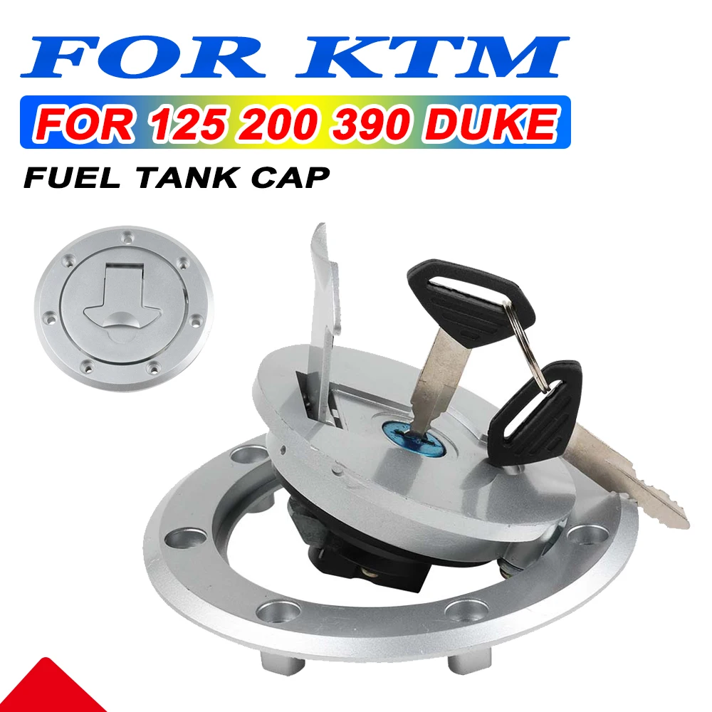 For KTM 125 200 DUKE 390 DUKE 390DUKE 200DUKE 125DUKE Motorcycle Accessories Petrol Fuel Gas Cap Cover With Key