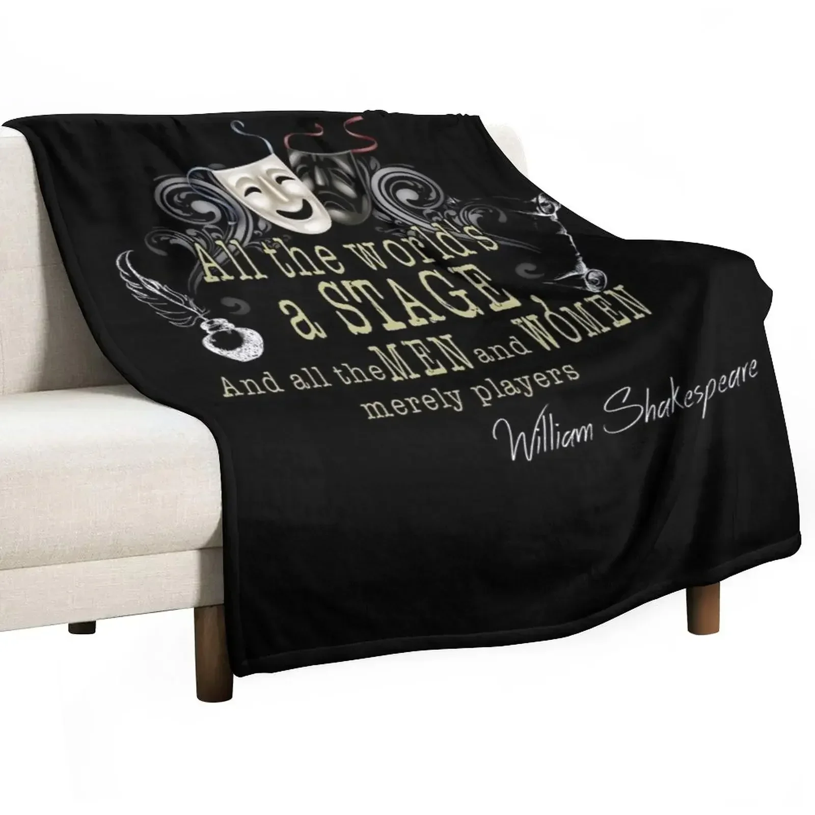 Consider your life truly blessed if you have more wrinkles than regrets Throw Blanket Furrys Personalized Gift Blankets