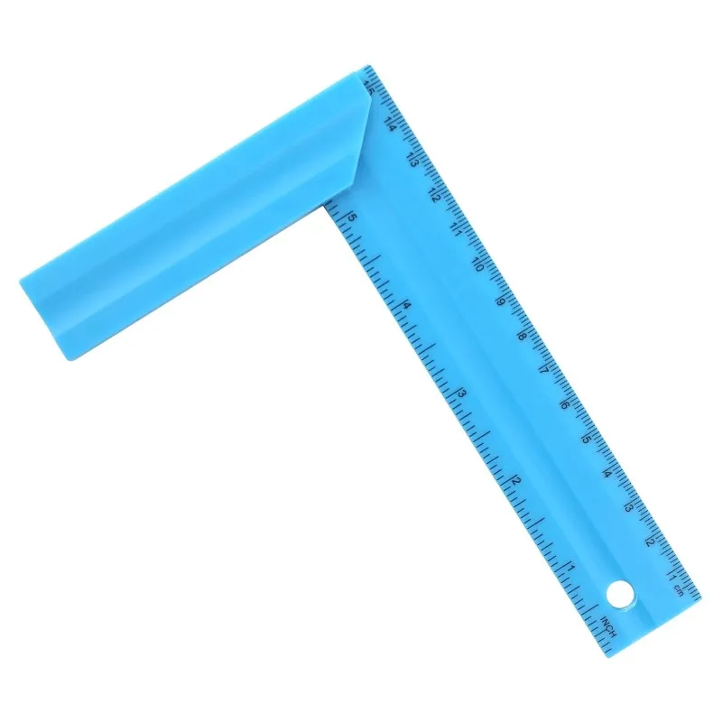 

Angle ruler 90 degrees angle ruler children's special tools ruler right angle plate L-shaped ruler metric imperial students righ