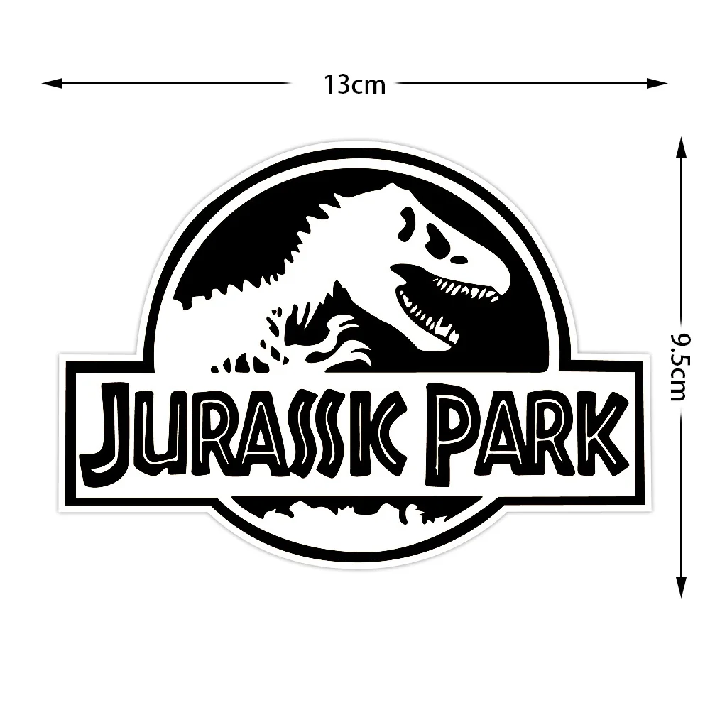 Jurassic Park Off-Road Vehicle Sticker Decal Car Sticker Body Sticker adesivi riflettenti moto impermeabili personalizzati