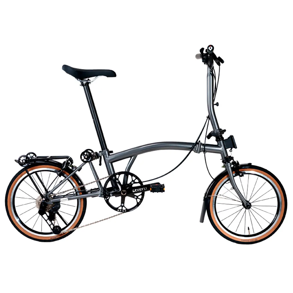 Litepro 16inch Chrome-molybdenum Steel Frame 7 Speed Tri-fold Folding Bike