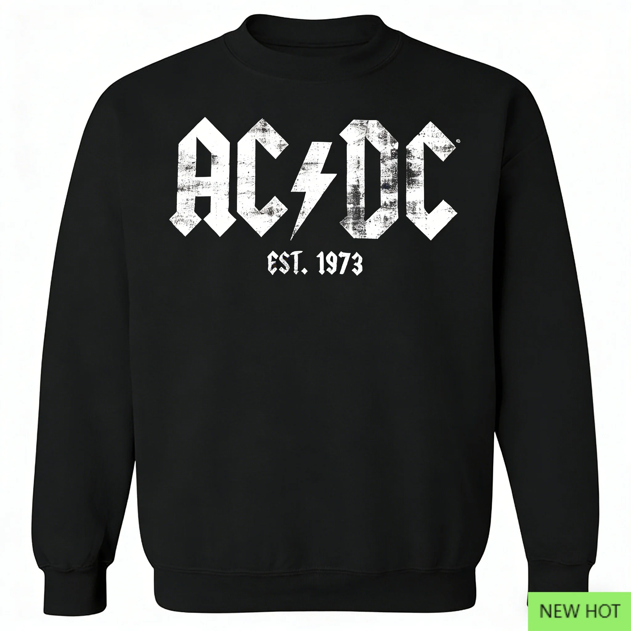 AC/DC EST 1973 Kapuzenpullover, Hardrock-Sweatshirt, perfekt für Fans, die Australian Hard Rock und Retro Wild Vibe lieben