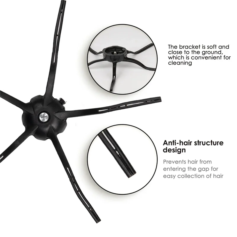 Аксессуары для боковой щетки BAAN для Roborock S7 S7+ S7 MAXV Ultra S8 Pro Ultra S8 S8+Q7 Max Q7 Max+ Q5 E2 E3 E4 S4 S5 S6 Vacuu