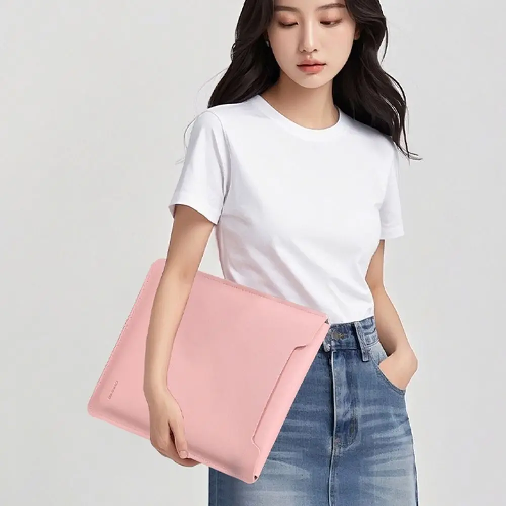 

3 in1 Laptop Sleeve Bag Thickened Ultra Thin Laptop Stand Cover for 13-16inch Waterproof Tablet Protective Pouch Business Use