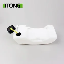1 Stuk Wit Plastic Middelgroot Gras Trimmer 40-5(430) Bosmaaier Brandstoftank Assy Grasmaaier Reserveonderdelen Brandstoftank