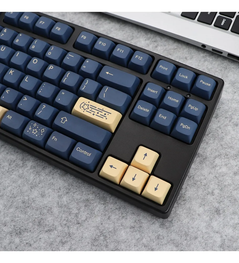 Stargazing XDA personalized keycaps, five-sided sublimation 137 keys PBT compatible 64/68/104/108 mechanical keyboard