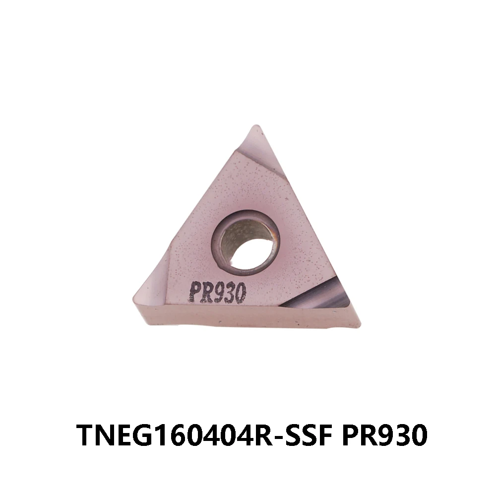 

TNEG 160404 TNEG160404 R SSF TNEG160404R-SSF PR930 Original TNEG331R-SSF 60° Plates Carbide Blade Turning Lathe Cutting Tool Cut