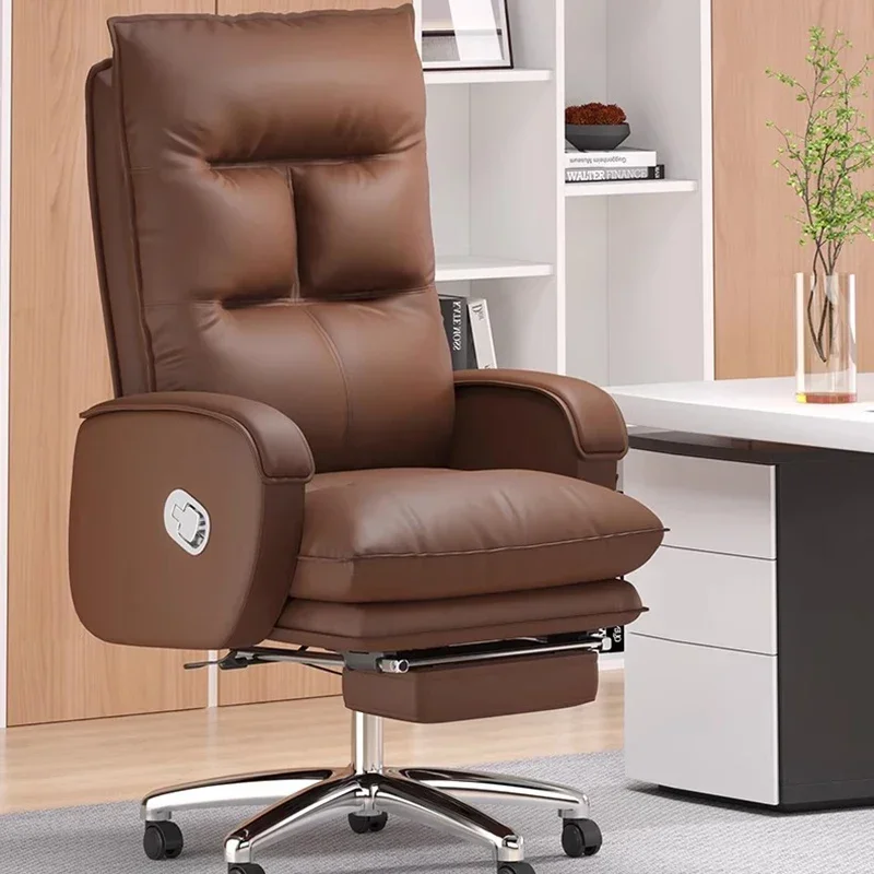 Commerce Ergonomic Boss Office Chairs Senior Dermis Computer Comfort Gaming Office Chairs Meeting Executive Salon Furniture FYOC