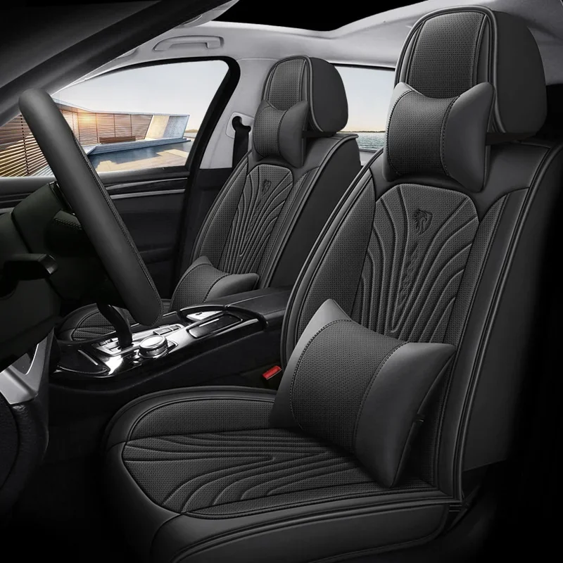 

Factory Supply High Quality Waterproof 5D Leather Car Seat Cover Universal 5 Seats Protector Auto Seat Covers