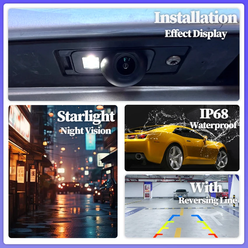 Car Rear View Camera For Mercedes Benz M ML GL R Class W164 X164 W251 280 300 350 450 500 CCD Night Vision Backup Camera HD