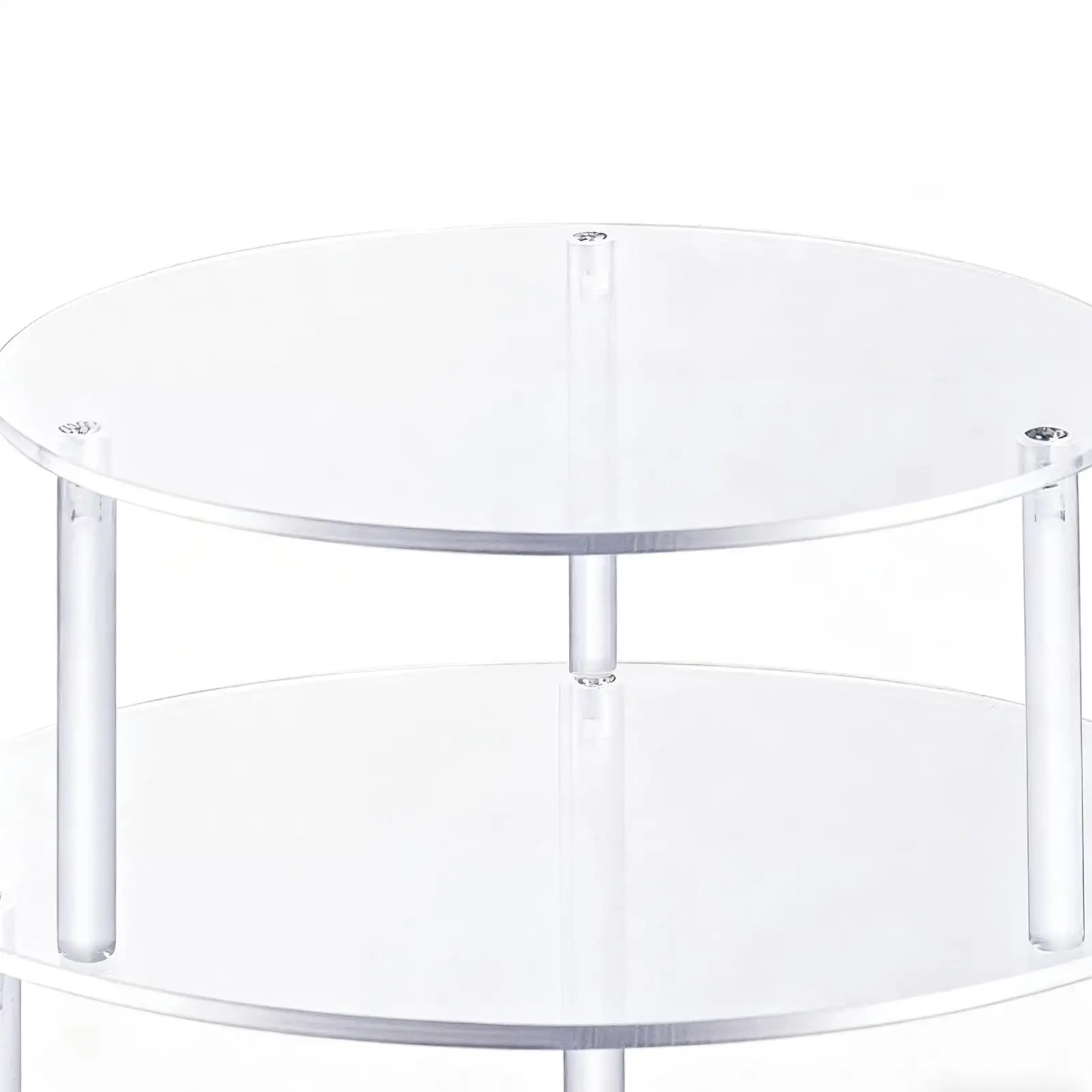 

Wedding Cake Stand 3 Pieces Clear Round Serving Acrylic Birthday Cake Stands Set For Table Decor Food Candy Cookie Birthday