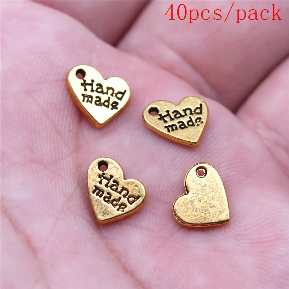 Bulk Charms For Jewelry Making Kit Pendant Diy Jewelry Accessories Hand Made Heart Charms