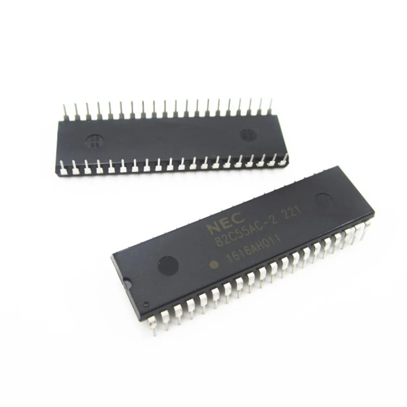 1/5/10pcs UPD82C55AC-2/82c55ac-2 DIP-40PIN良質