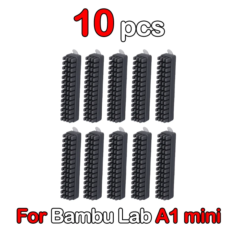 1-10pcs  Nozzle Silicone Brush