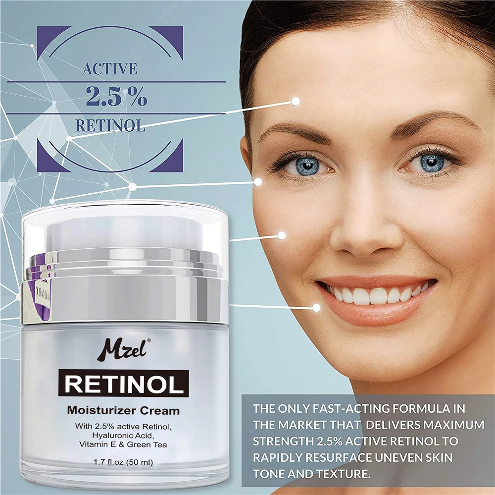 Hot Selling Mzel Anti Falten Retinol Feuchtigkeit creme Gesichts creme